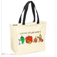 Red Hot Silly Peppers Funny Tote Bag thumb 2