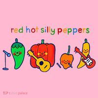 Red Hot Silly Peppers Funny Coaster thumb 2