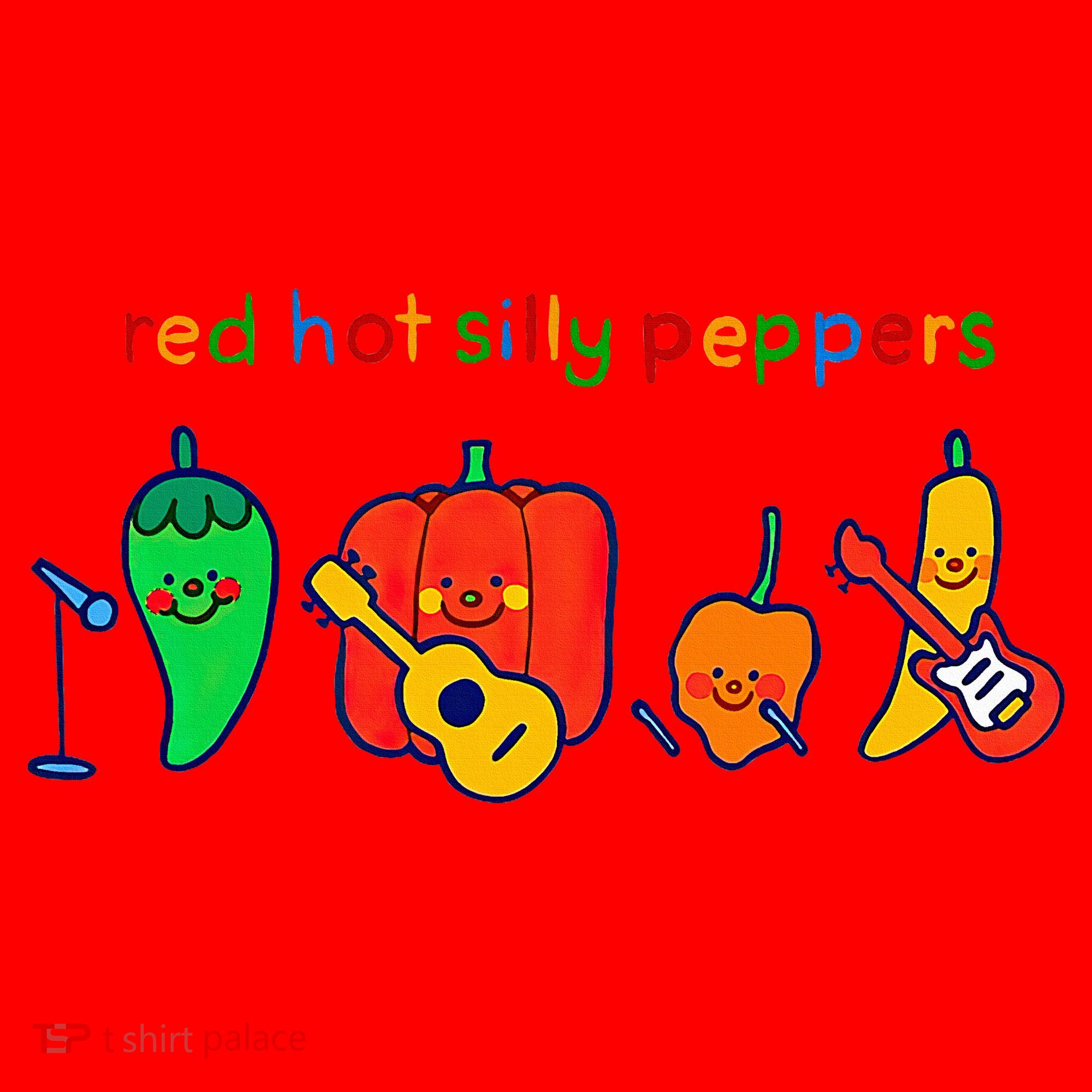 Red Hot Silly Peppers Funny Santa Hat