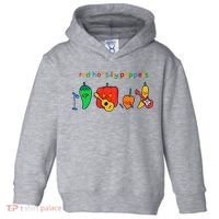 Red Hot Silly Peppers Funny Toddler Hoodie thumb 0