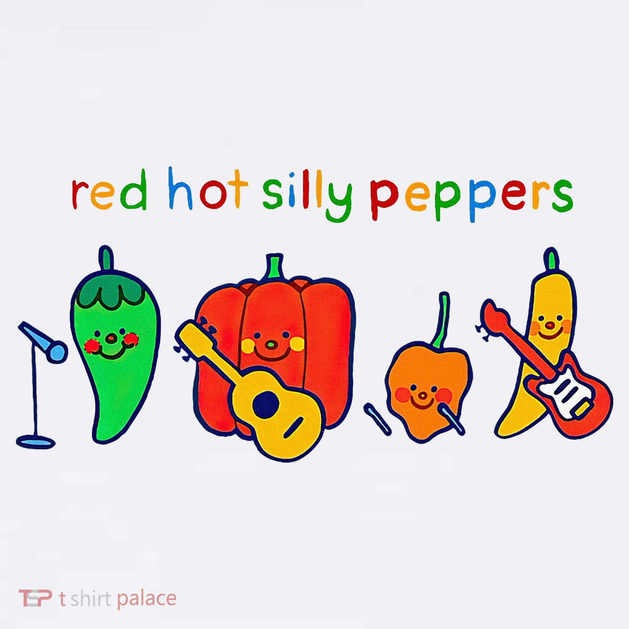 Red Hot Silly Peppers Funny Sweatshirt