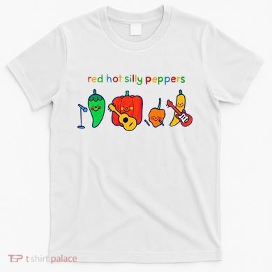 Red Hot Silly Peppers Funny T-Shirt