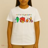 Red Hot Silly Peppers Funny T-Shirt thumb 4