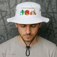 Red Hot Silly Peppers Funny Bucket Hat thumb 2