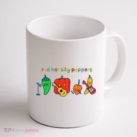 Red Hot Silly Peppers Funny Coffee Mug thumb 1