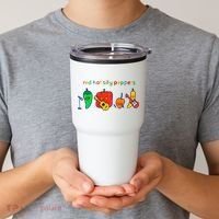 Red Hot Silly Peppers Funny Tumbler thumb 2
