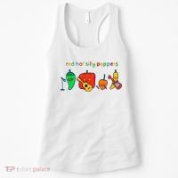 Red Hot Silly Peppers Funny Women's Tank Top thumb 0