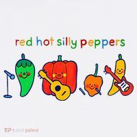 Red Hot Silly Peppers Funny Baby Bodysuit thumb 2