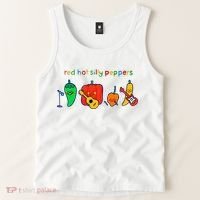 Red Hot Silly Peppers Funny Tank Top thumb 2