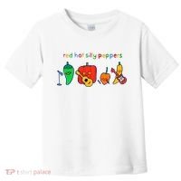 Red Hot Silly Peppers Funny Toddler T-Shirt thumb 0