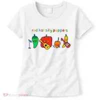 Red Hot Silly Peppers Funny Women's T-Shirt thumb 0