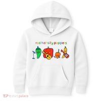 Red Hot Silly Peppers Funny Kids Hoodie thumb 0