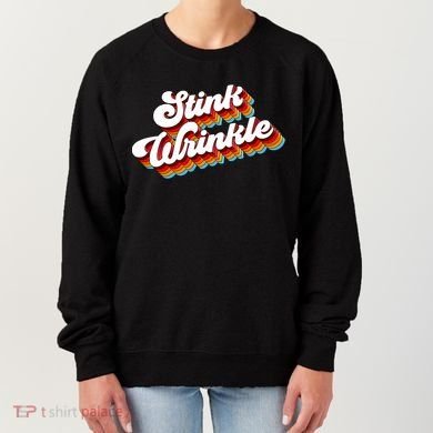 Retro Humor Stink Wrinkle Women's Sweatshirt