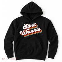 Retro Humor Stink Wrinkle Hoodie thumb 0