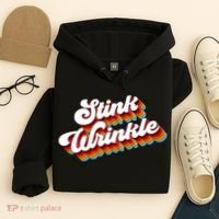 Retro Humor Stink Wrinkle Hoodie thumb 4