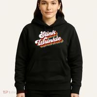 Retro Humor Stink Wrinkle Hoodie thumb 5