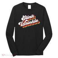 Retro Humor Stink Wrinkle Long Sleeve Shirt thumb 0