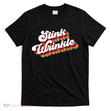 Retro Humor Stink Wrinkle T-Shirt