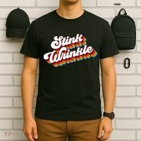 Retro Humor Stink Wrinkle T-Shirt thumb 6