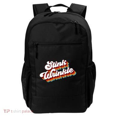 Retro Humor Stink Wrinkle Backpack