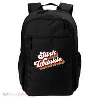 Retro Humor Stink Wrinkle Backpack thumb 0