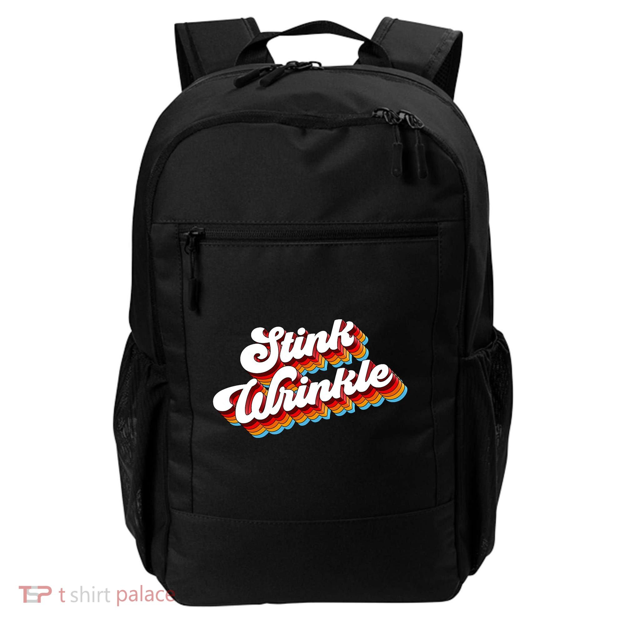 Retro Humor Stink Wrinkle Backpack