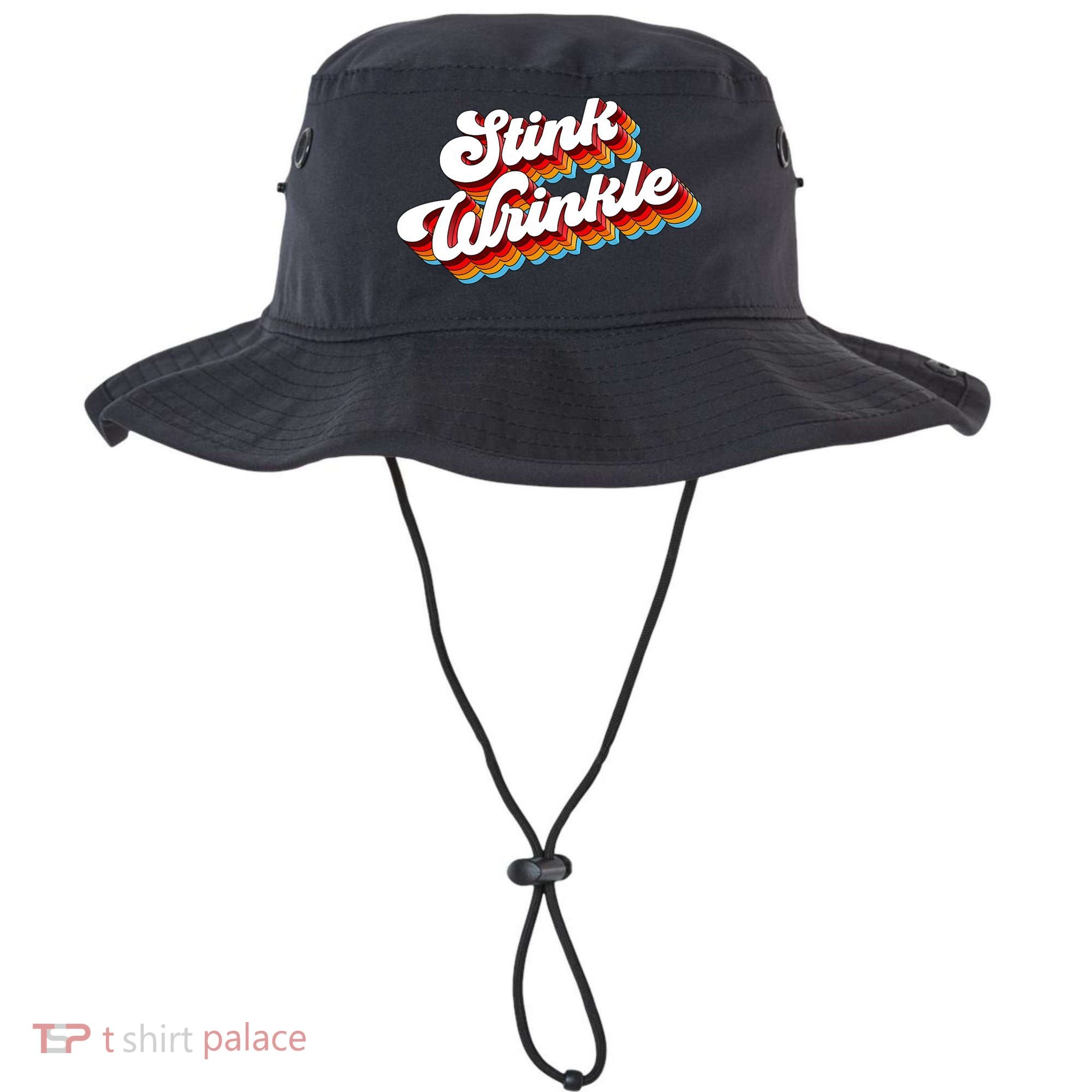 Retro Humor Stink Wrinkle Bucket Hat