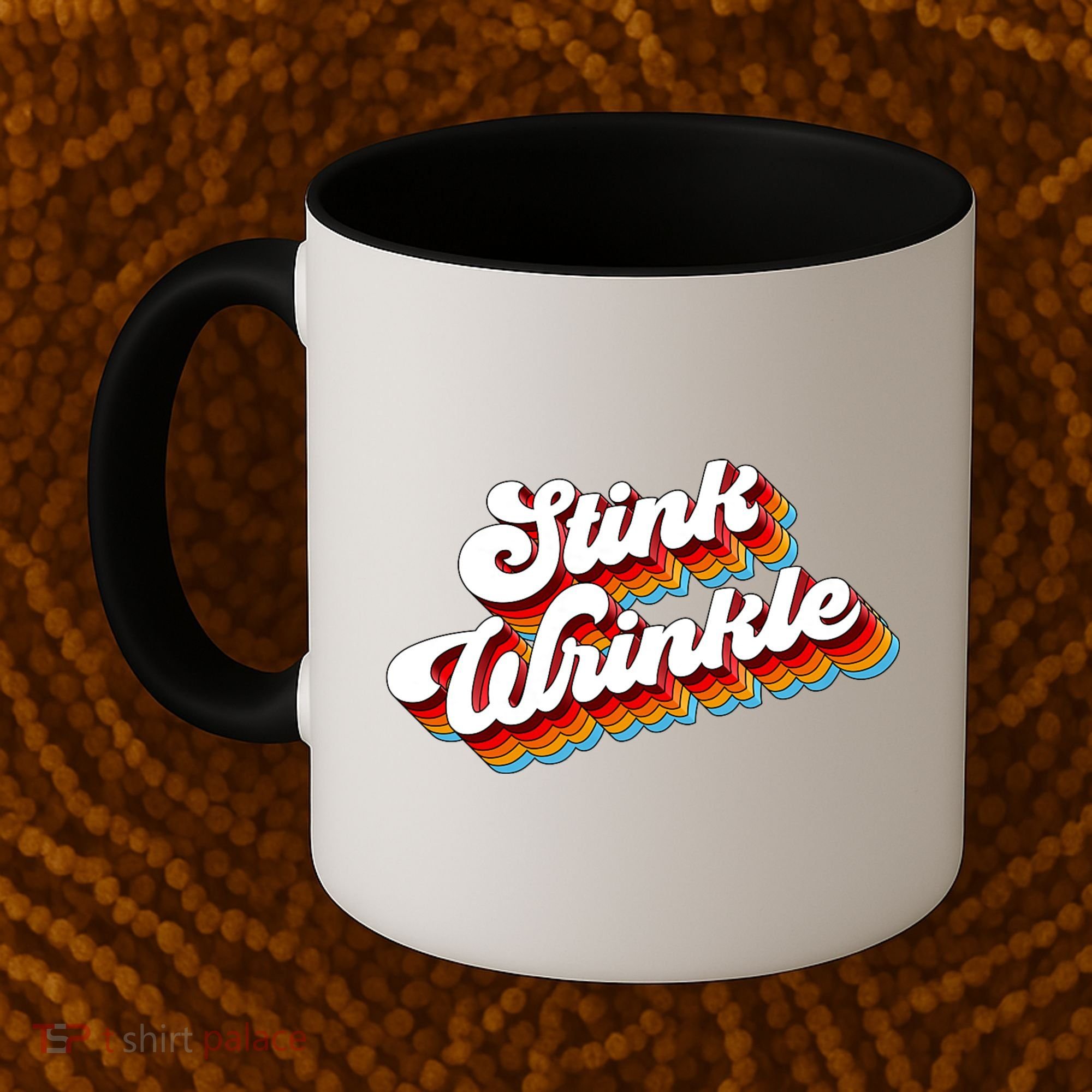 Retro Humor Stink Wrinkle Coffee Mug