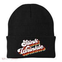 Retro Humor Stink Wrinkle Beanie thumb 0