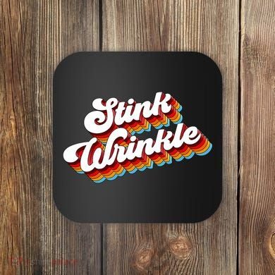 Retro Humor Stink Wrinkle Coaster