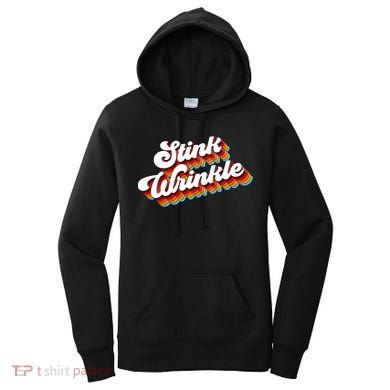 Retro Humor Stink Wrinkle Women's Hoodie