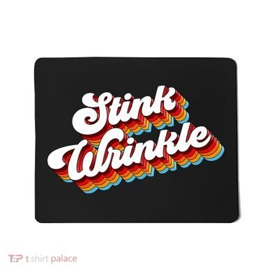 Retro Humor Stink Wrinkle Mousepad