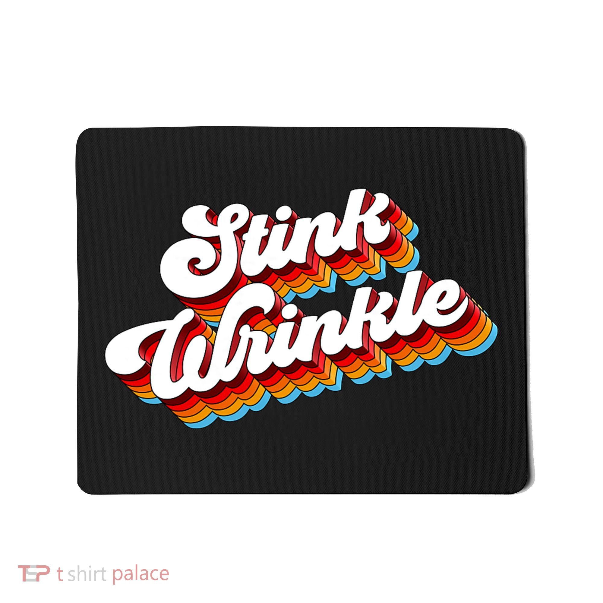 Retro Humor Stink Wrinkle Mousepad