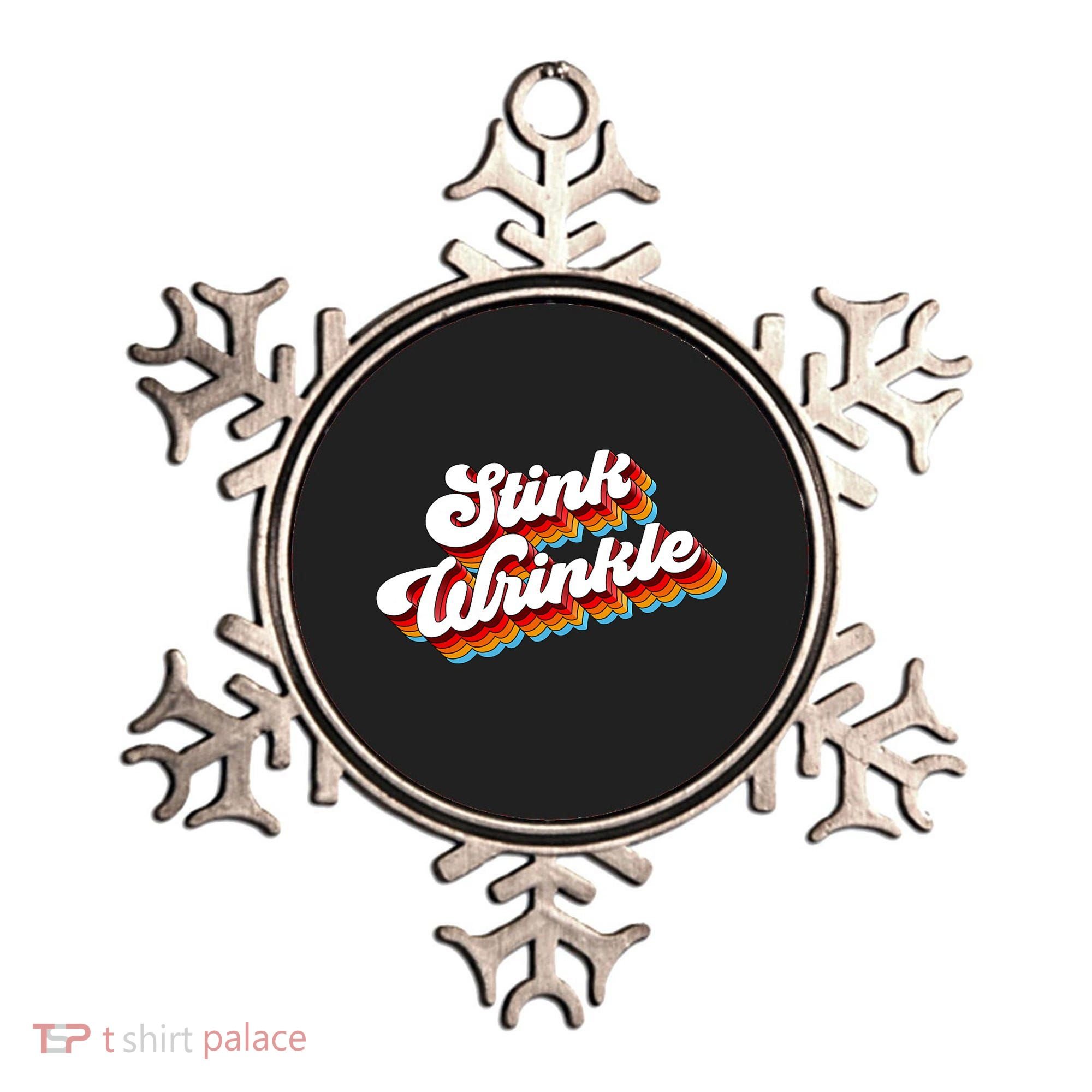 Retro Humor Stink Wrinkle Ornament