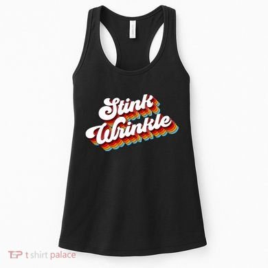 Retro Humor Stink Wrinkle Women's Tank Top