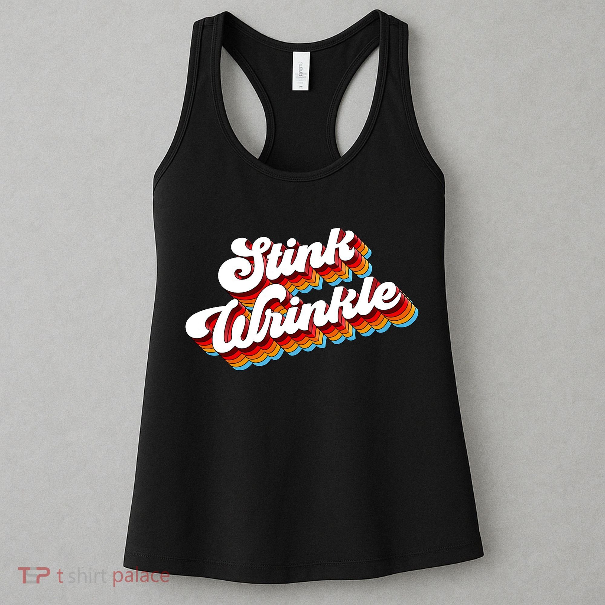 Retro Humor Stink Wrinkle Women's Tank Top