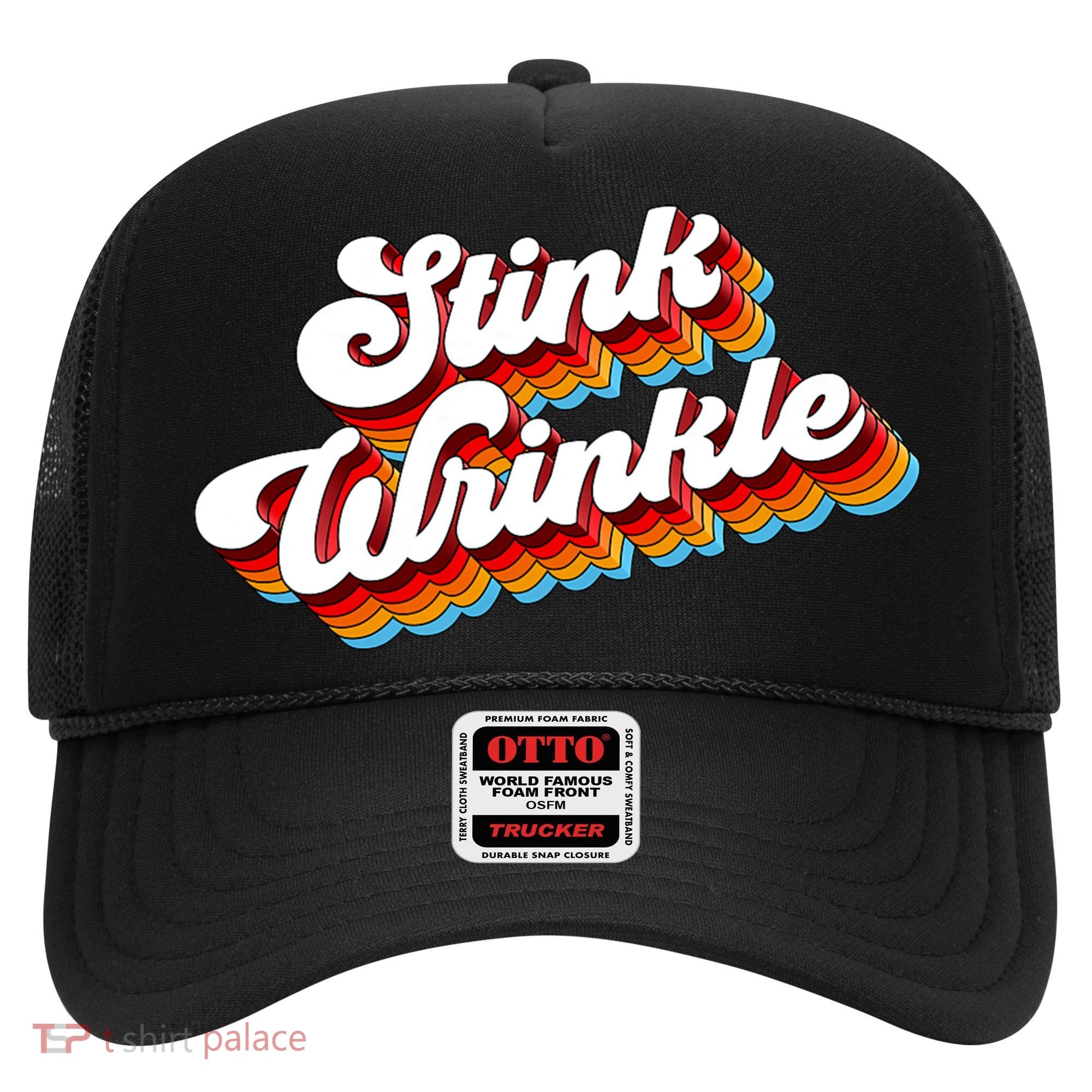 Retro Humor Stink Wrinkle Hat