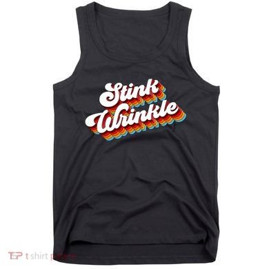 Retro Humor Stink Wrinkle Tank Top
