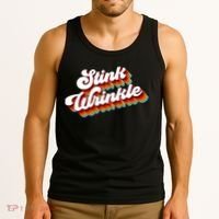 Retro Humor Stink Wrinkle Tank Top thumb 3