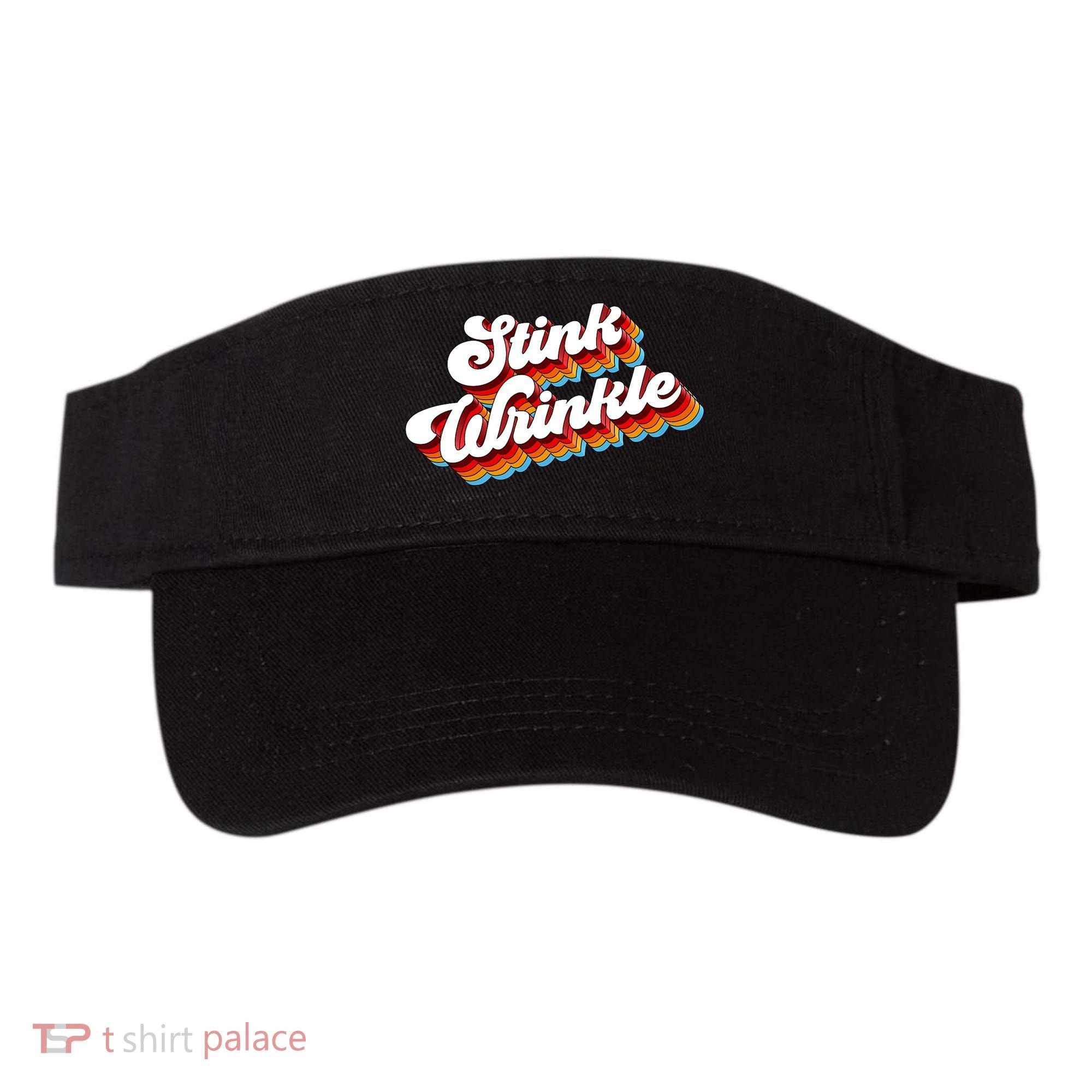 Retro Humor Stink Wrinkle Visor
