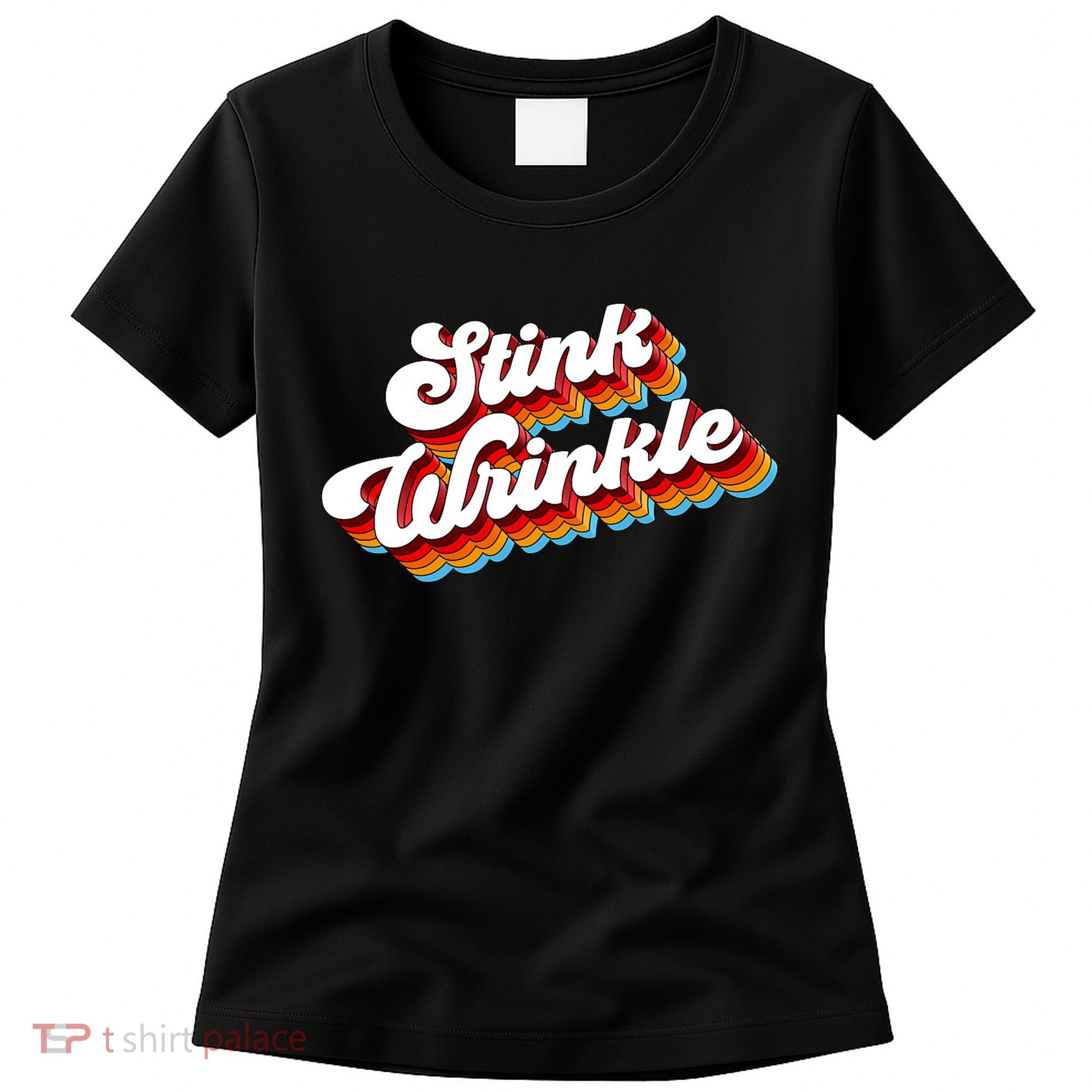 Retro Humor Stink Wrinkle Women's T-Shirt