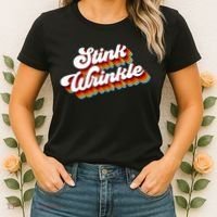 Retro Humor Stink Wrinkle Women's T-Shirt thumb 2