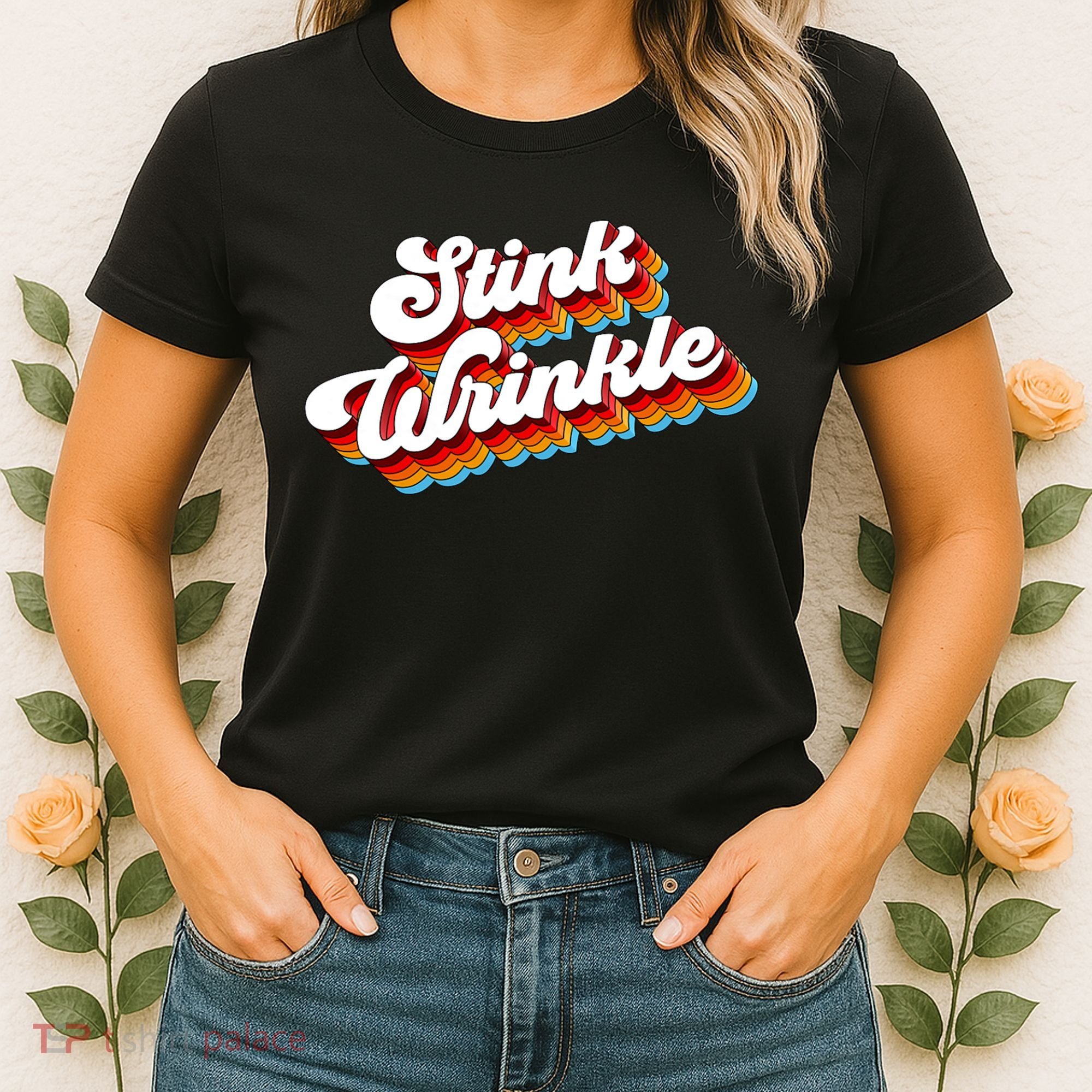 Retro Humor Stink Wrinkle Women's T-Shirt