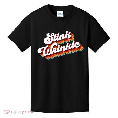 Retro Humor Stink Wrinkle Kids T-Shirt