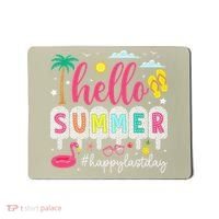 Retro Hello Summer Happy Last Day Of School Teacher Student Mousepad thumb 0