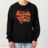 Retro Halloween Spooky Vibes Women's Sweatshirt thumb 0