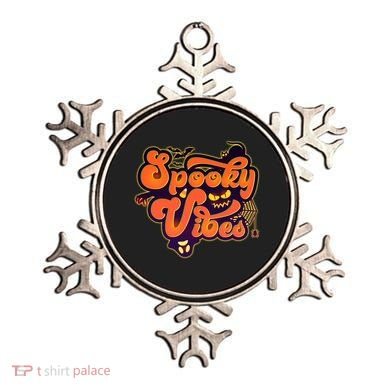 Retro Halloween Spooky Vibes Ornament