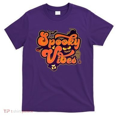 Retro Halloween Spooky Vibes T-Shirt