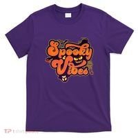 Retro Halloween Spooky Vibes T-Shirt thumb 0