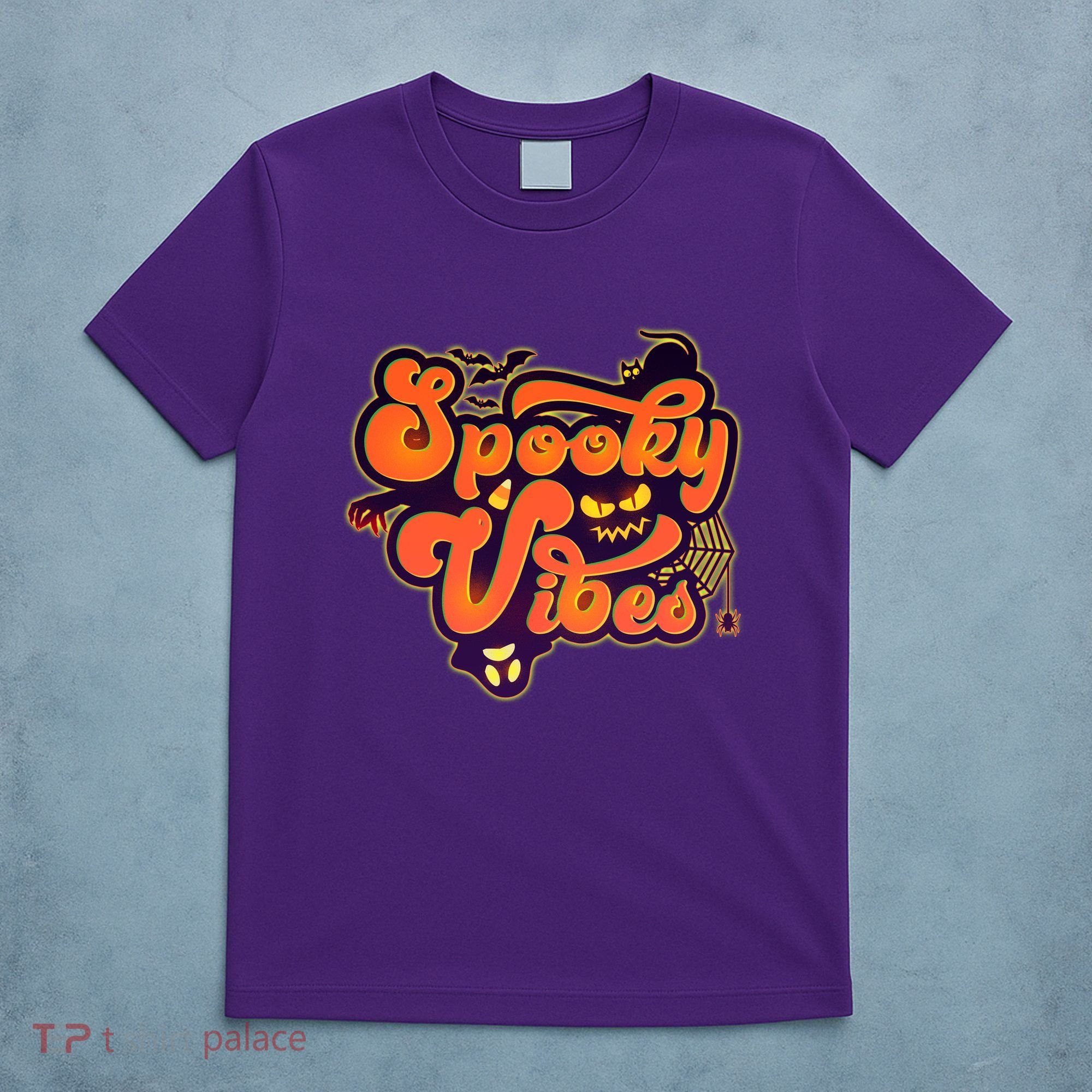 Retro Halloween Spooky Vibes T-Shirt